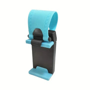 Universal Car Steering Wheel Phone Holder Hook Mount Navigation Mobile Phone Bracket Support in Car for iPhone Xiaomi Samsung