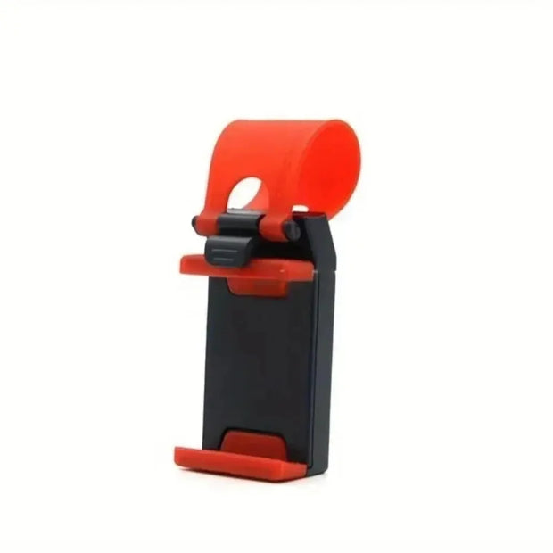 Universal Car Steering Wheel Phone Holder Hook Mount Navigation Mobile Phone Bracket Support in Car for iPhone Xiaomi Samsung
