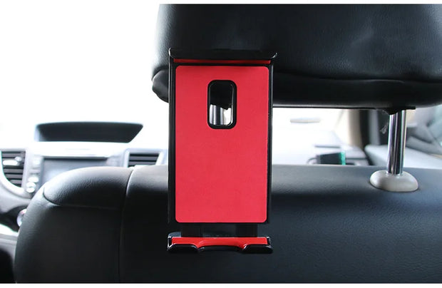 Car Tablet ipad Holder Car Seat Back Adjustable iPad Stand Car ipad Holder For Headrest 360 Rotation Mobile Phone Mount Holder