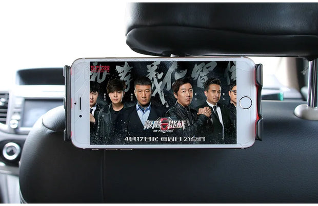Car Tablet ipad Holder Car Seat Back Adjustable iPad Stand Car ipad Holder For Headrest 360 Rotation Mobile Phone Mount Holder