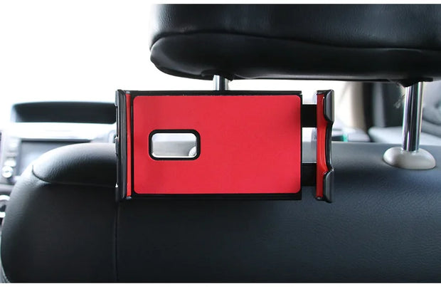 Car Tablet ipad Holder Car Seat Back Adjustable iPad Stand Car ipad Holder For Headrest 360 Rotation Mobile Phone Mount Holder