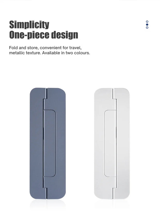 Portable Laptop Stand Adjustable Riser Foldable Notebook Accessories Support for 11/13/17 Inch Macbook ABS Lnvisible Bracket