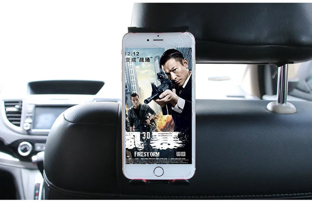 Car Tablet ipad Holder Car Seat Back Adjustable iPad Stand Car ipad Holder For Headrest 360 Rotation Mobile Phone Mount Holder