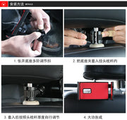 Car Tablet ipad Holder Car Seat Back Adjustable iPad Stand Car ipad Holder For Headrest 360 Rotation Mobile Phone Mount Holder