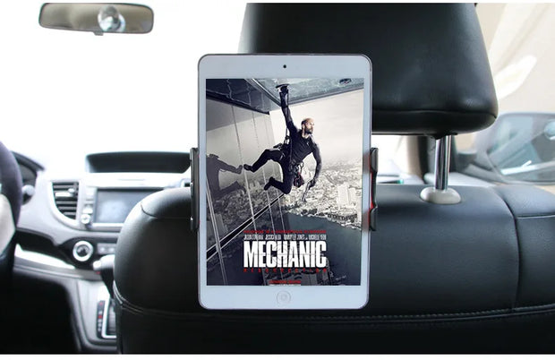 Car Tablet ipad Holder Car Seat Back Adjustable iPad Stand Car ipad Holder For Headrest 360 Rotation Mobile Phone Mount Holder