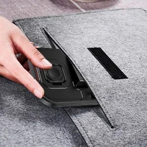 Foldable 4 In 1 Magnetic Laptop Stand For iPad iPhone 16 15 14 13 Samsung Galaxy Apple Watch AirPods Fast Charging Dock Station