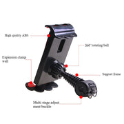 Car Tablet ipad Holder Car Seat Back Adjustable iPad Stand Car ipad Holder For Headrest 360 Rotation Mobile Phone Mount Holder